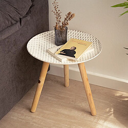 Avis Table d'appoint losanges bois 40x39x40cm+Urban Living