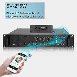 Avis Universal Kit de voiture de récepteur Bluetooth Boder de décodeur mp3 Board 2 * Amplificateur 5W pour haut-parleur