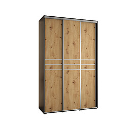 Abiks Meble Armoire Davos 10 À Portes Coulissantes 235,2/150/45 3 Portes