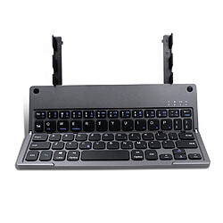 Tablette clavier Bluetooth sans fil pliable portable avec support externe