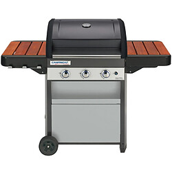 Barbecue à gaz sur pieds 3 feux 9.6kw gris - CLASS-3WLD - CAMPINGAZ