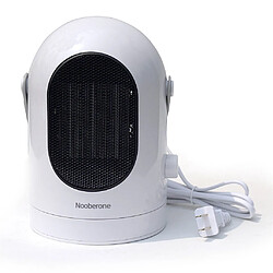 NOOBERONE SN700 3 Modes Secouant Les Ventilateurs De Chauffage De La Tête Portable Refroidisseur D'Espace De Bureau À Domicile Petit Ventilateur De Bureau Climatiseur De Table Personnel