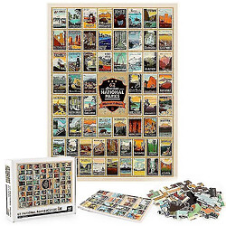 Acheter Universal 62 Parcs nationaux Logo Puzzle Puzzle, 1000 puzzles didactiques de décompression, décoration murale