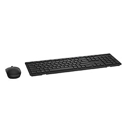 DELL KM636 clavier RF sans fil QWERTZ Allemand Noir