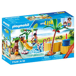 Playmobil® 71529 - Playmobil - Vacanciers avec piscine et bain a bulles