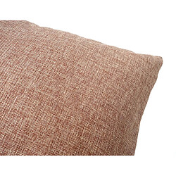 Avis Decoshop26 Coussin marron/noir 45x45 cm déhoussable DEC04073