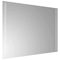 Acheter Maison Chic Miroir à LED,Miroir Lumineux LED pour salle de bain,Miroir decoration 80x60 cm -MN90986