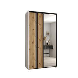 Abiks Meble Armoire DAVOS 7 À Portes Coulissantes 235,2/140/60 2 Portes