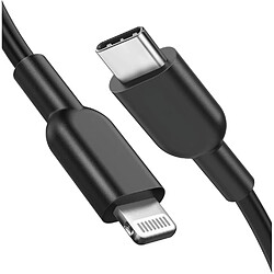 Avis Chargeur USB-C Noir 20W + Cable pour iPhone 14 / 13 / 12 / 11 / PRO / MINI / MAX Little Boutik®