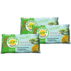 Secret Vert Terreau pour bonsaïs 3kg (Lot de 3).