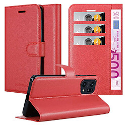 Cadorabo Coque Oppo FIND X5 PRO Etui en Rouge