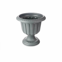 Ibergarden Cache-pot Verre Anthracite Plastique 35 x 34,7 x 35 cm (10 Unités)