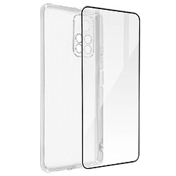 Avizar Coque Xiaomi Poco M4 Pro 5G / Redmi Note 11S 5G Souple Verre 9H