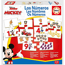 Clementoni Puzzle - J'apprends les chiffres avec Mickey et ses amis (EDC19327)