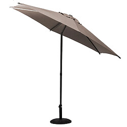 Hesperide Parasol Soya rond - Taupe