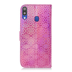 Avis Wewoo Housse Coque Pour Galaxy M20 couleur unie boucle magnétique coloré horizontale étui en cuir PU avec titulaire et fentes cartes et portefeuille et lanière rose