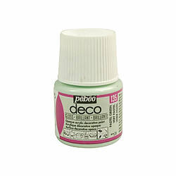 Pebeo Peinture acrylique opaque brillante - Vert pastel - 45 ml