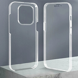 Avizar Coque Intégrale pour iPhone 13 Pro Max Arrière Rigide Avant Souple Transparent pas cher