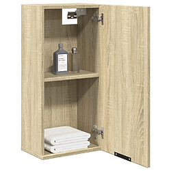 Avis vidaXL Armoire de salle de bain murale Chêne sonoma 32x20x67 cm