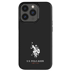 Us Polo U.S Polo Coque pour iPhone 13 Pro Antichoc Mini Horse Bords Surélevés Noir