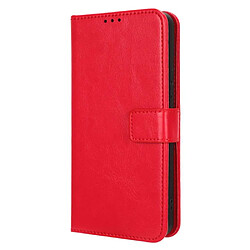 Avis Htdmobiles Housse pour Nokia C12 / C12 Pro / C12 Plus - etui coque pochette portefeuille + verre trempe - ROUGE