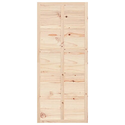 Avis vidaXL Porte de grange 90x1,8x214 cm Bois massif de pin