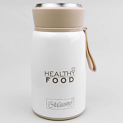 Conteneur alimentaire Thermos Conteneur alimentaire thermique en acier inoxydable avec cuillère pliable 800ml