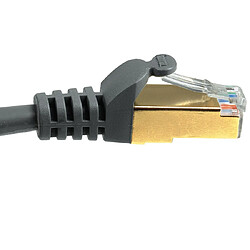 HAMA Câble réseau (RJ45) "Droit" CAT 5e STP, 10,00m