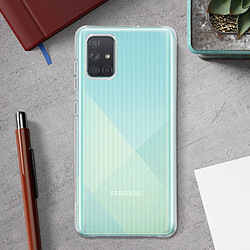 Avis Avizar Coque Samsung Galaxy A71 Silicone Gel Souple Fine et Légère Transparent