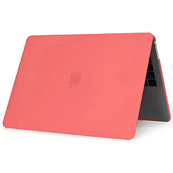 Avis Wewoo Housse Coque Mac Etui de protection pour ordinateur portable de style mat MacBook Air 13,3 pouces A1932 2018 rouge corail