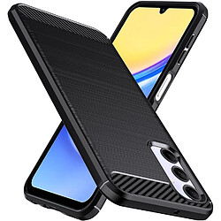 Coque protection brossée noire pour Samsung Galaxy A16 4G / Galaxy A16 5G souple Antichoc XEPTIO