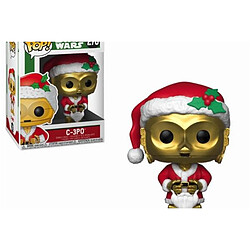 Gamesland STAR WARS - Bobble Head POP N° 276 - Holiday - C-3PO as Santa