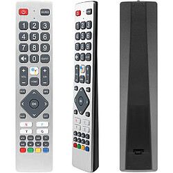 SANAG Telecommande Vocale Pour Sharp Uhd Tv Compatible Avec 40Bl2Ea 40Bl3Ea 40Bl4Ea 40Bl5Ea 50Bl2Ea 50Bl3Ea 50Bl4Ea 50Bl5Ea 55Bl2Ea Avec Netflix Pm Video Youtube Et Google Play Buttons