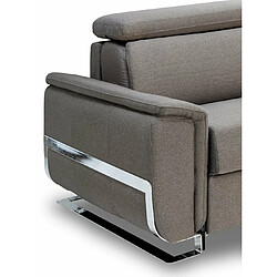 Avis Inside 75 Canapé d'angle REAUMUR convertible EXPRESS 160 cm sommier lattes matelas 16 cm tweed gris silex