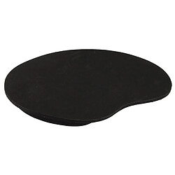 Wewoo Noir Tapis de souris repose-poignet en gel tissu ACH-350935