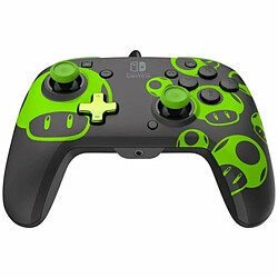 PDP Manette filaire Rematch 1 Up Glow in the Dark pour Pour Nintendo Switch et Nintendo Switch OLED Noir et Vert pas cher