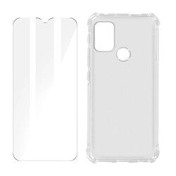 Avizar Pack Protection Motorola Moto G10, G30 et G20 Coque et Verre Trempé transparent