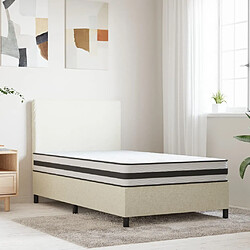 vidaXL Matelas à ressorts bonnell moyen 100x200 cm