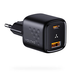 Voltme Revo 140 Chargeur GaN 140W, 2x USB-C (140W/100W), 1x USB-A 22,5W noir