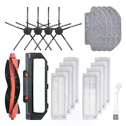 Kit de couvercle d'aspirateur pour aspirateur Mijia, 19 pièces, brosse principale, brosse latérale, filtre, accessoires de remplacement