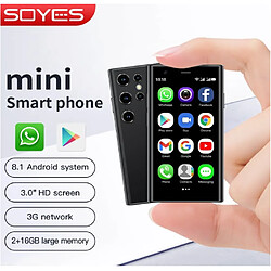 Smartphone soyes S23 pro 3G double Sim 2 / 16 Go - noir