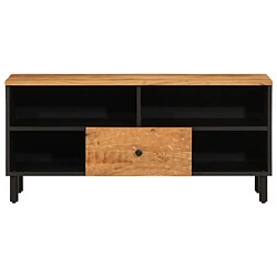 Acheter vidaXL Meuble TV 100x33x46 cm bois d'acacia solide