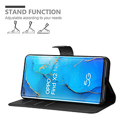 Cadorabo Coque Oppo FIND X2 NEO Etui en Noir