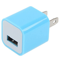 Wewoo Pour iPad, iPhone, Galaxy, Huawei, bleu Xiaomi, LG, HTC et autres smartphone, appareils rechargeables US Plug USB Chargeur,