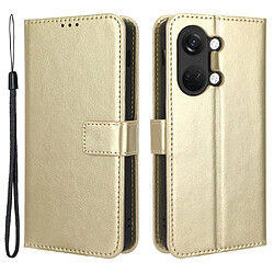 Htdmobiles Housse pour OnePlus Nord 3 5G - etui coque pochette portefeuille + film ecran - OR