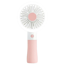 Acheter Well Star D10 1 Mini Ventilateur USB Portable Ventilateur de lumière LED Refroidisseur D'Air Rechargeable Portatif Ventilateur De Refroidissement Silencieux Pour Dortoir d'Étudiants De Bureau à Domicile À L'Extérieur Tr