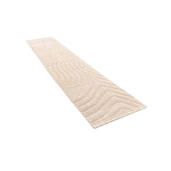 Vidal Tapis de couloir en laine 399x81 brun Darya