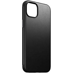 Nomad Coque Modern en Cuir pour iPhone 15 Plus Noir