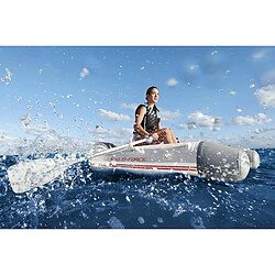 Bateau Gonflable Pneumatique Bestway Hydro-Force Caspian 230x137x37 cm 2 Adultes 2 Pagaies Pompe pas cher