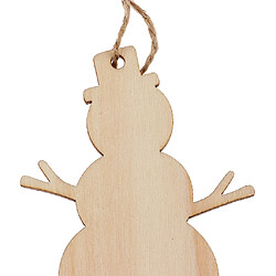 Pendentif en bois de tête de cerf pour cadeau